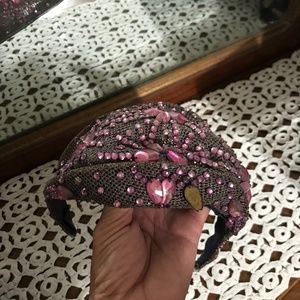 Rare vintage 1920s Jeanette Burke beaded hat